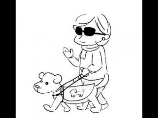 导盲犬和盲人3