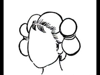 古代丫鬟常见发型2