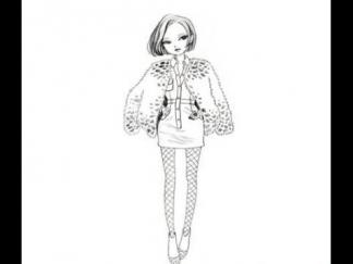 美丽的秋装女生3