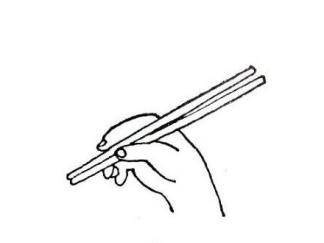 手拿筷子1