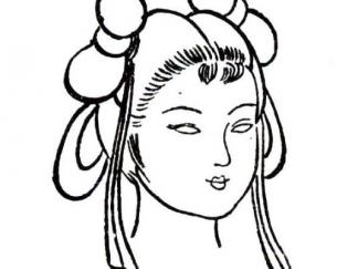 古代丫鬟常见发型1