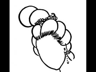 古人结椎式发型4