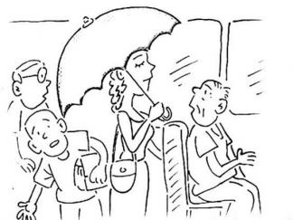 公交车上的人们3