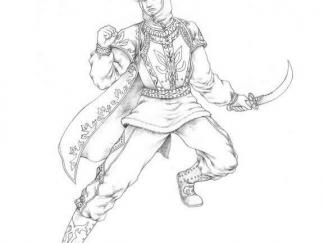 维吾尔男女人物1