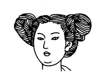 古代女人发型7