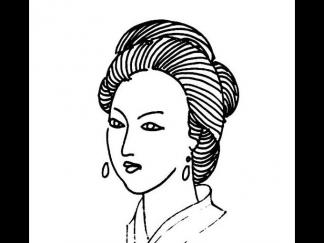 古代女人发型1