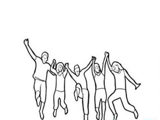 放假欢呼的学生1