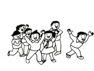 放假欢呼的学生2