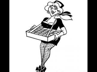 外国美女售货员2