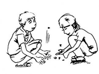 旧时孩子做游戏3