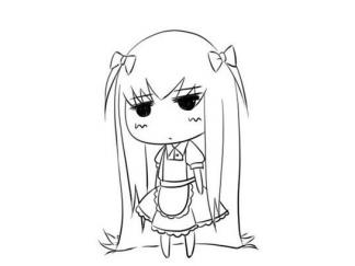 Q版女仆装女孩4