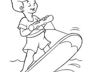 夏天戏水的儿童2