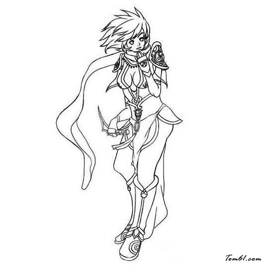 拿匕首的女刺客