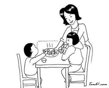 从包饺子到吃饺子