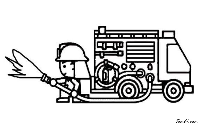 小小消防员灭火