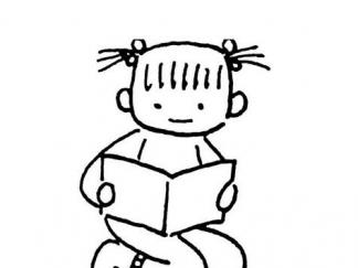 正在读书的孩子1