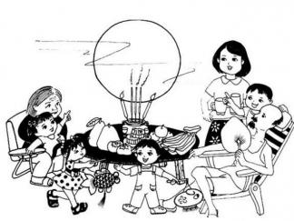 中秋节团员赏月2