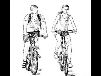 骑单车的人物5