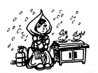 寒冷的冬天儿童3