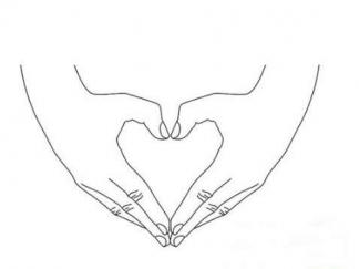 爱心手势3