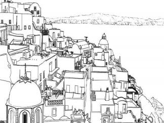 地中海建筑风景1