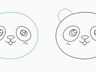 可爱的大熊猫头像3