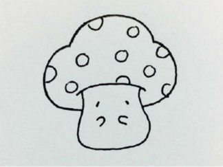 卡通小蘑菇