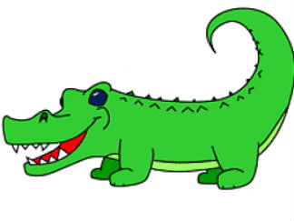 卡通鳄鱼