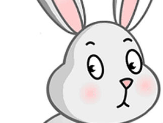 卡通小白兔