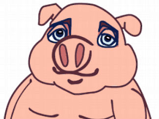 卡通猪