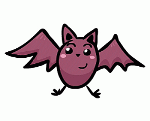 卡通蝙蝠6