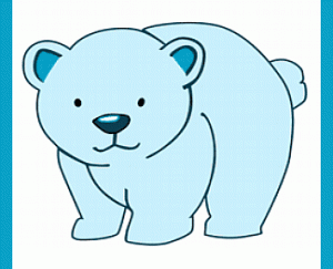卡通北极熊5