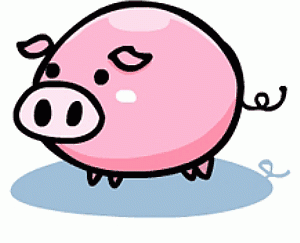 卡通小粉猪5