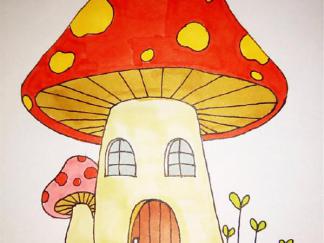 卡通蘑菇房7