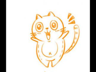 卡通小猫咪8