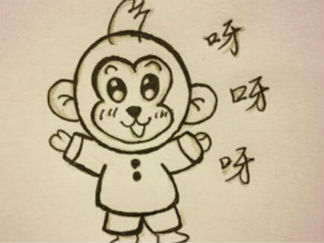 卡通猴子2