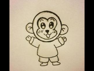卡通猴子23