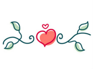爱心藤蔓