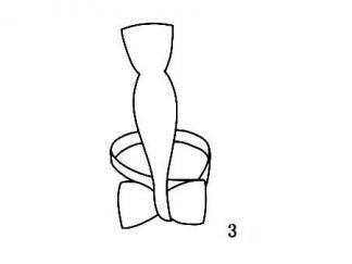 领结系法3