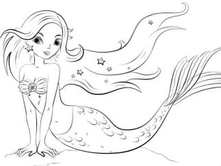 卡通美人鱼