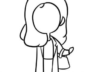 穿风衣的小女孩5