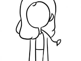 穿风衣的小女孩4