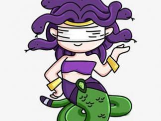 希腊神话蛇发女妖美杜莎9