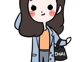 穿风衣的小女孩9