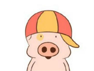 卡通小猪麦兜