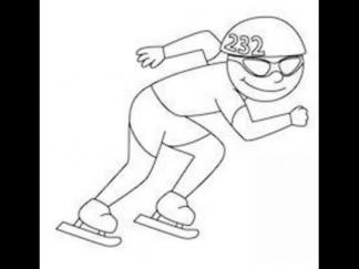 速度滑冰运动员5