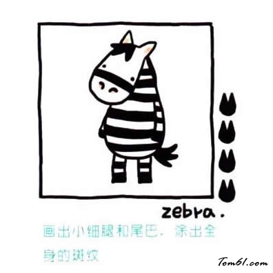 天生有型的斑驴