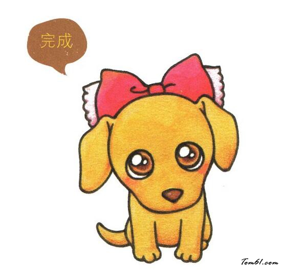 两眼水汪汪的小狗