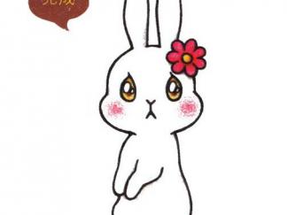 竖着耳朵的小兔子8