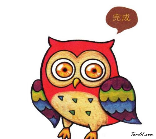 圆溜溜的猫头鹰